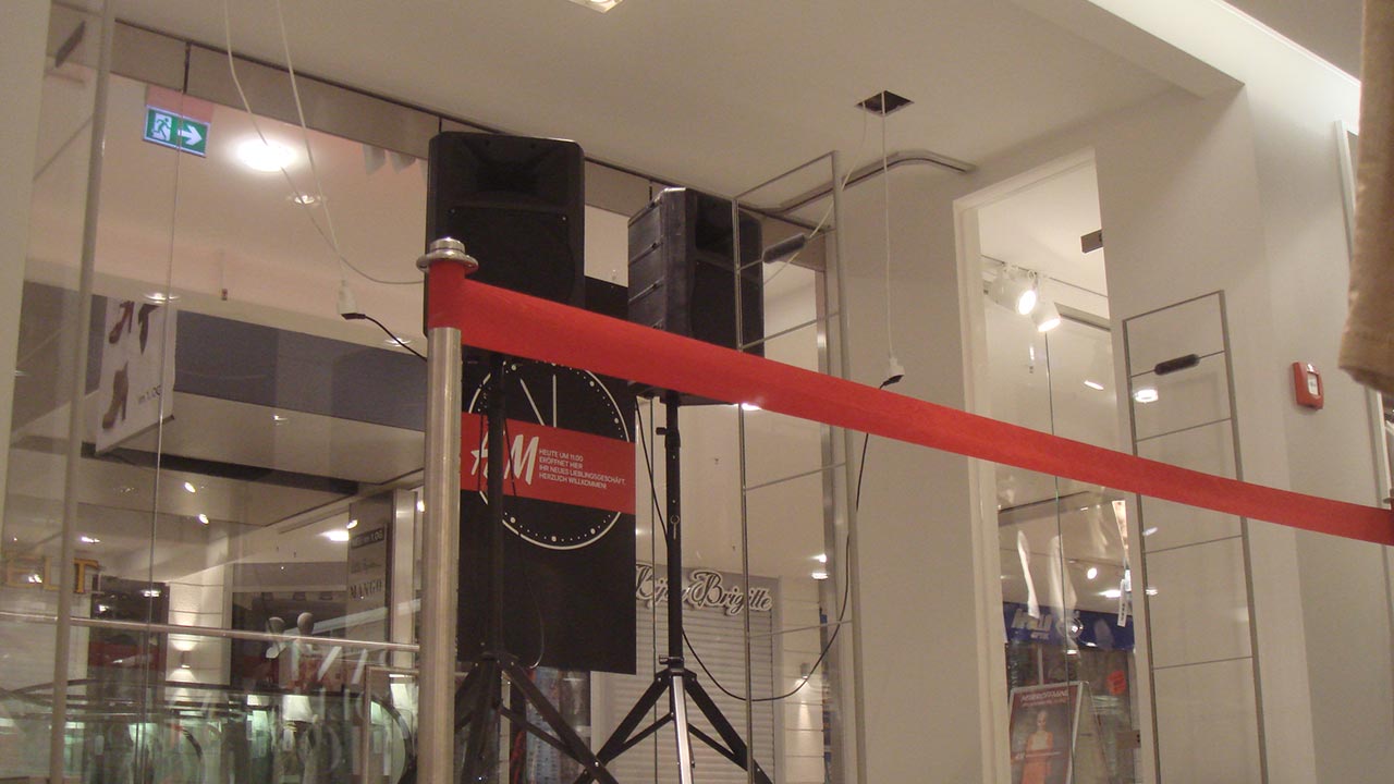 Außenansicht H&M Filiale Bamberg