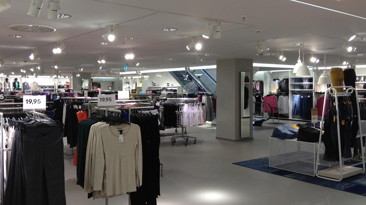 Außenansicht H&M Filiale Bamberg