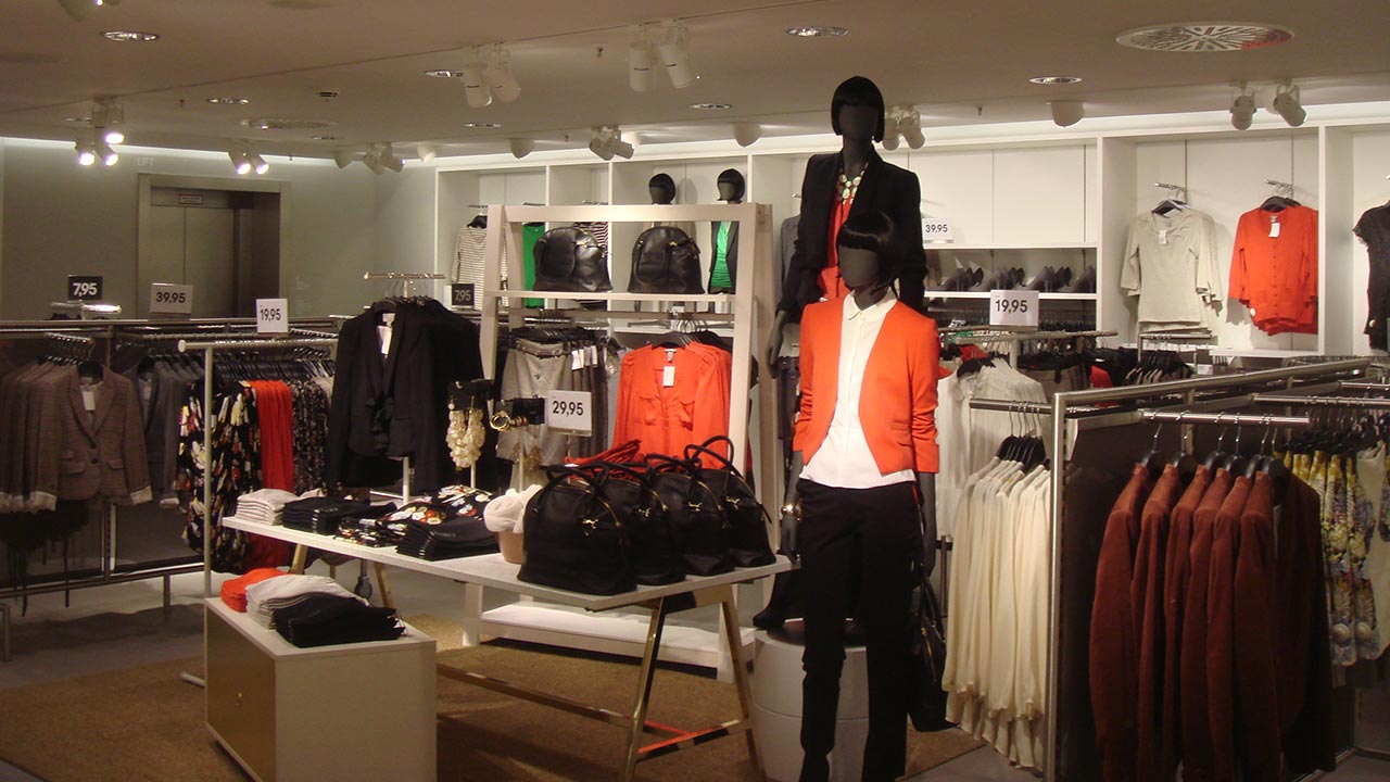 Außenansicht H&M Filiale Bamberg