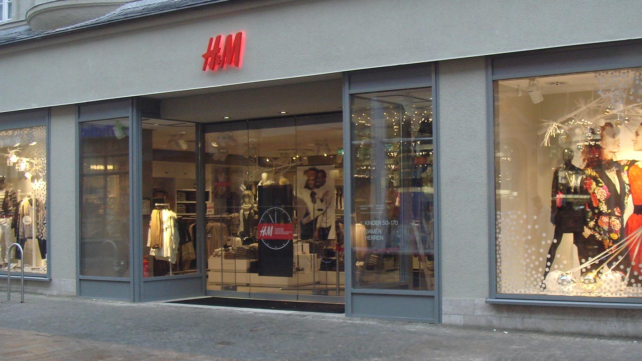H&M Filiale Eisenach Außenansicht