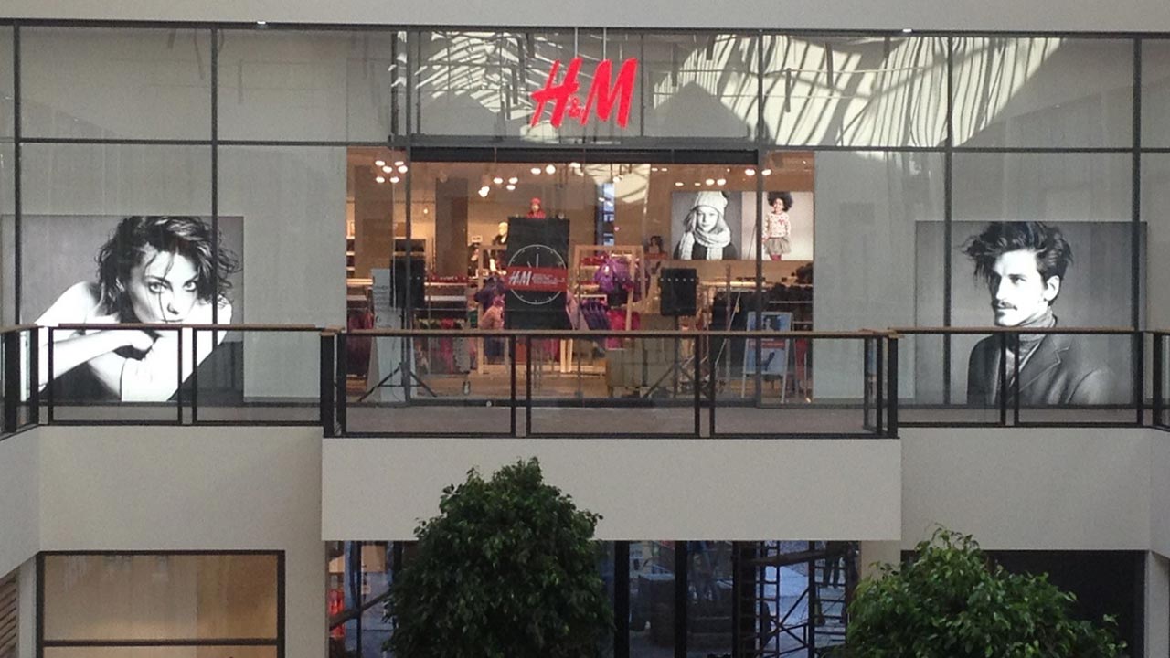 H&M Filiale Wittenberg Eingang